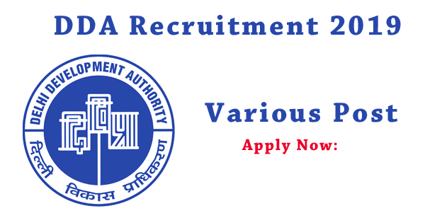 Delhi Development Authority (DDA) Recruitment Notification-2019 for 23 vacancies of Assistant Executive Engineers posts.